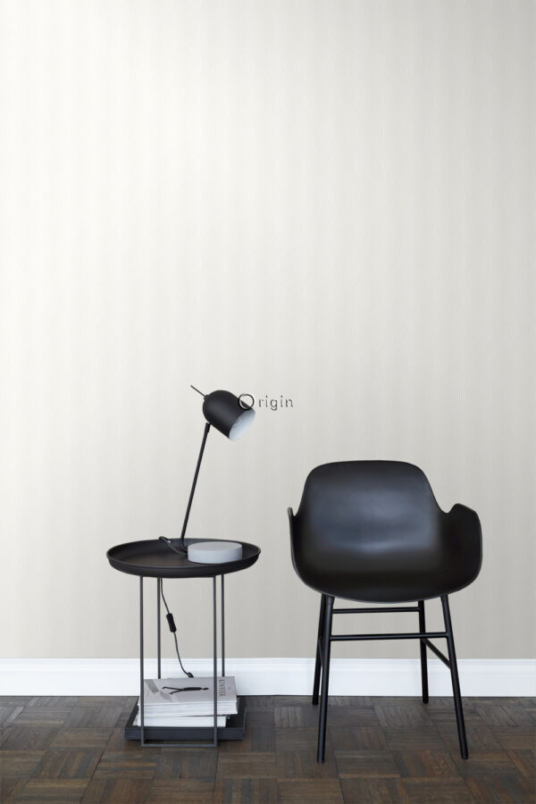 Origin Wallcoverings tapeet graafiline trükk läikiv valge
