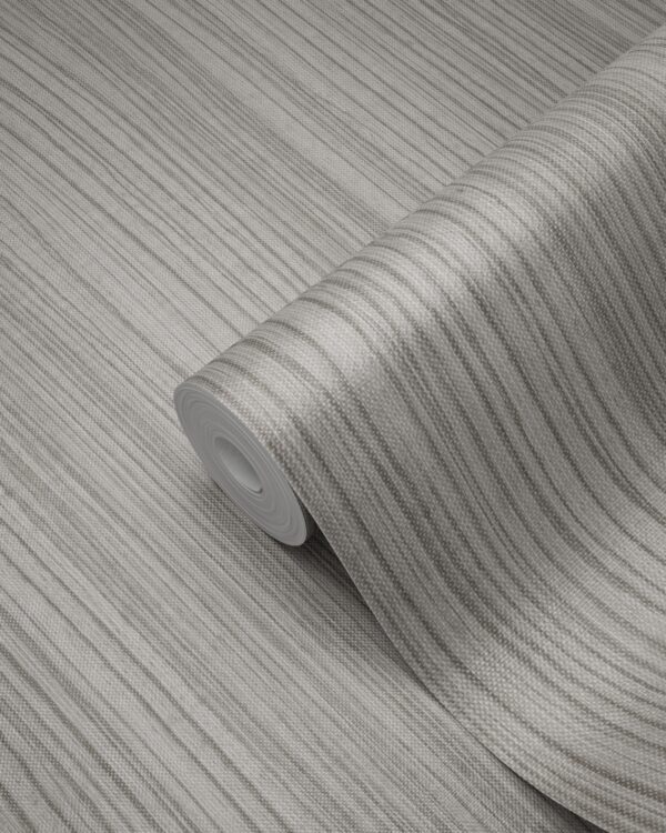 Origin Wallcoverings tapeediribad - läikiv helelilla ja hall