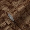 Origin Wallcoverings tapeet tekstuuriga läikiv vaskpruun - vaskpruun