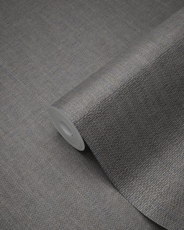 Origin Wallcoverings tapeet rohumatt linase ilmega tumepruun