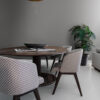 Origin Wallcoverings tapeet rohumatt linase ilmega tumepruun