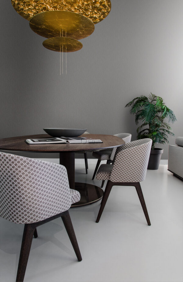 Origin Wallcoverings tapeet rohumatt linase ilmega tumepruun
