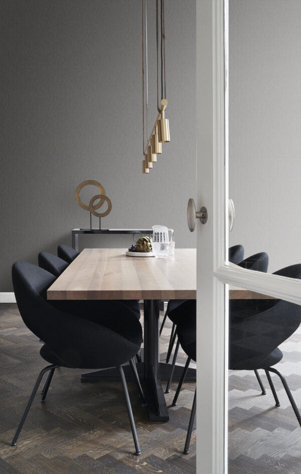 Origin Wallcoverings tapeet rohumatt linase ilmega tumepruun