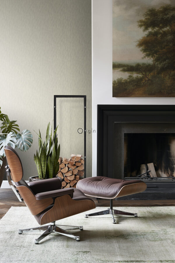 Origin Wallcoverings tapeet rohumoodi linane läikiv pronks