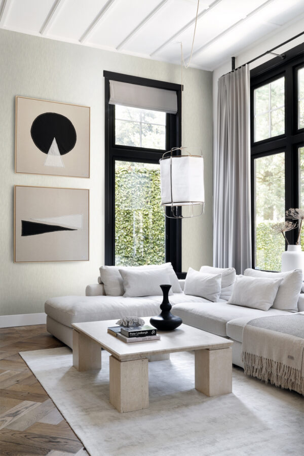 Origin Wallcoverings tapeet rohumatt linase läikega - läikiv beež