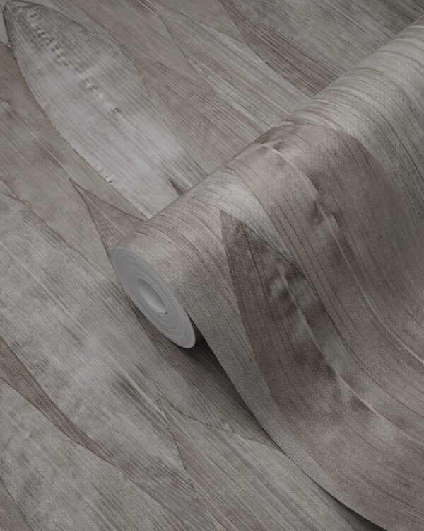 Origin Wallcoverings lehtede tapeet - tume taupe