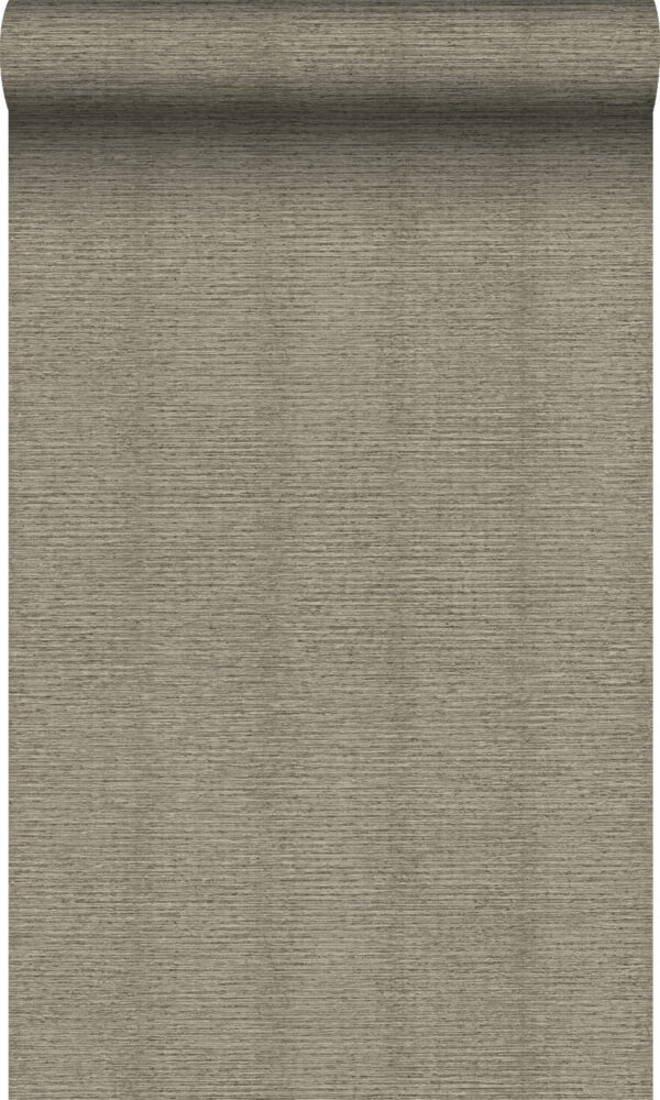 Origin Wallcoverings tapeet linane tekstuur - helepruun