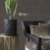 Origin Wallcoverings tapeet lina tekstuur - tume taupe
