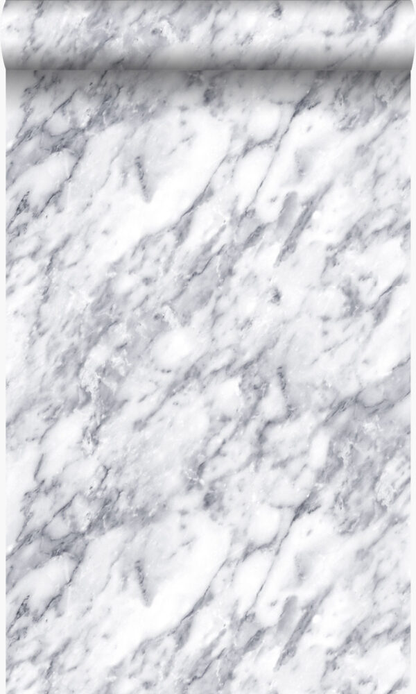 Origin Wallcoverings tapeet marmor - tume elevandiluu valge