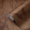 Origin Wallcoverings tapeet marmor roostepruun
