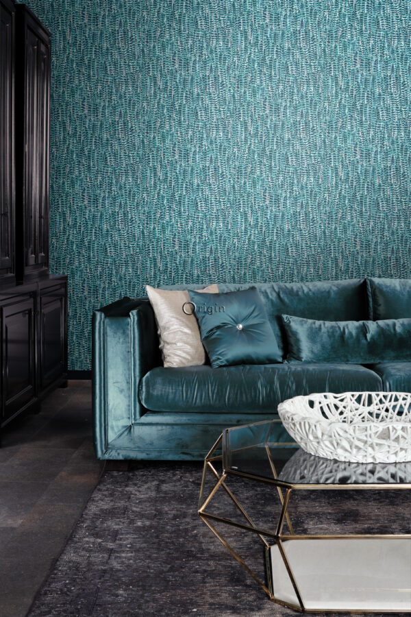 Origin Wallcoverings tapeet suled - türkiissinine