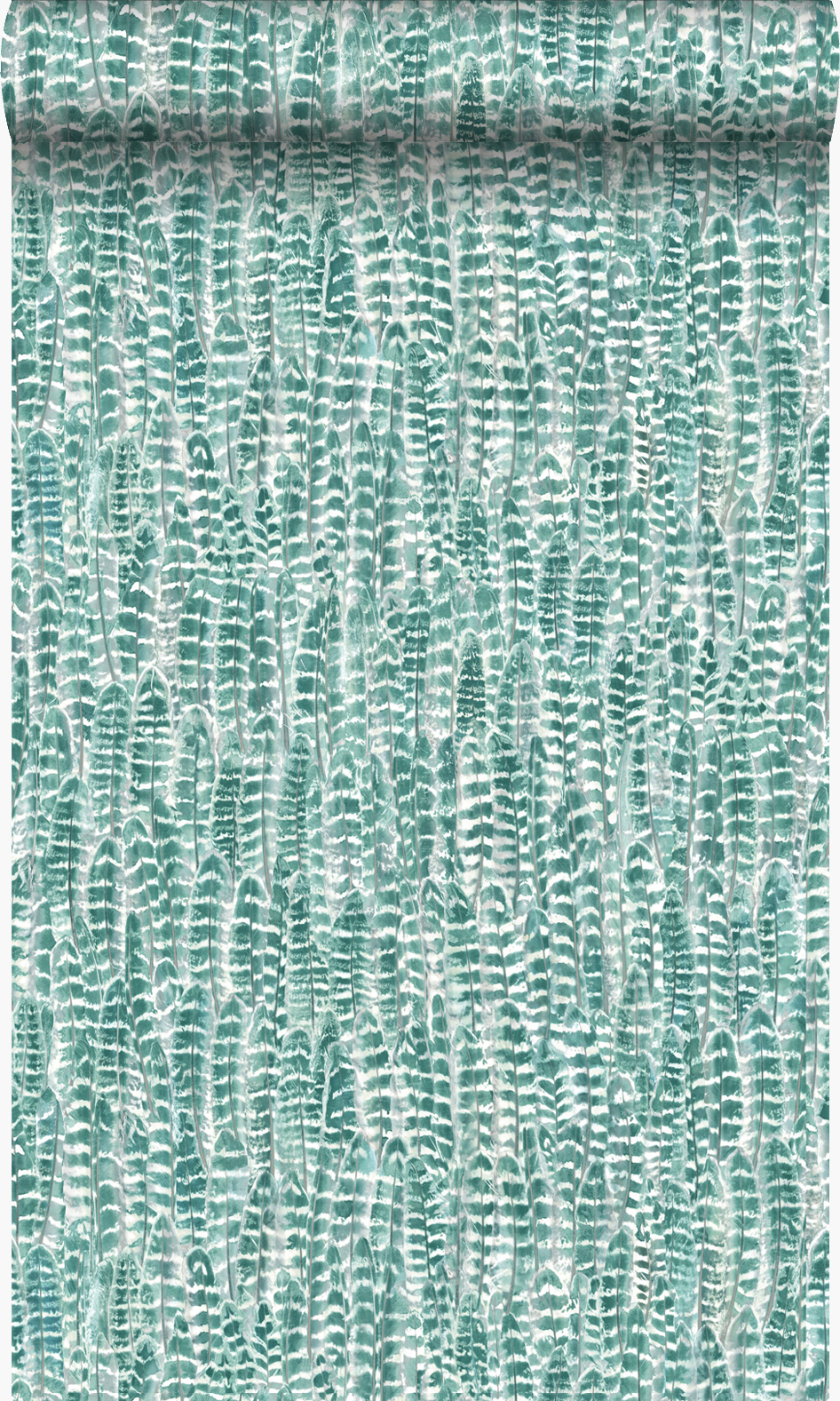 347396_r Origin Wallcoverings tapeet sulgedega - laguunroheline