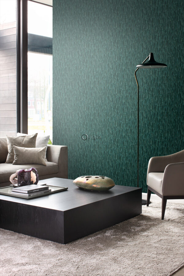 Origin Wallcoverings tapeet suled - smaragdroheline