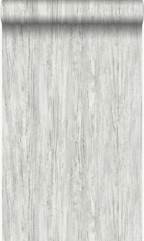 Origin Wallcoverings tapeet puidumuster tume elevandiluuvalge