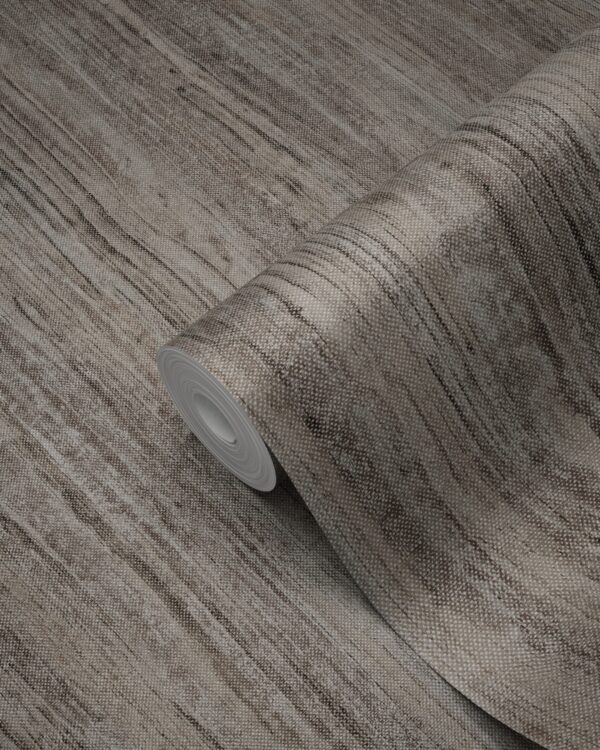 Origin Wallcoverings tapeet puidumuster tume taupe