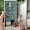 Origin Wallcoverings figuuriline tapeet - smaragdroheline