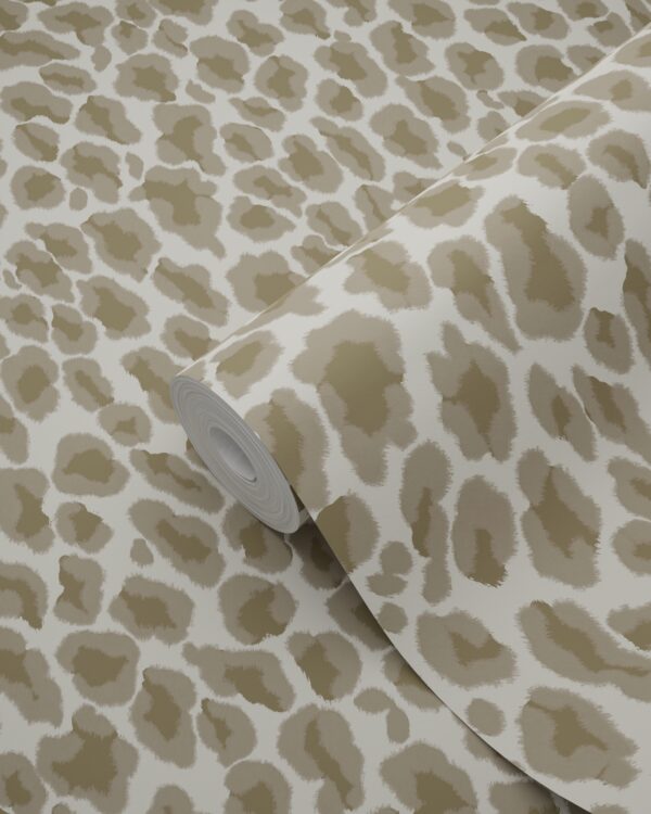 Origin Wallcoverings tapeet leopardnahk - beež