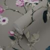 Origin Wallcoverings lillemotiiv tapeet - taupe ja lilla