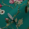 Origin Wallcoverings tapeet lilled - smaragdroheline