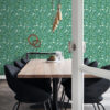 Origin Wallcoverings tapeet palmilehed - roheline