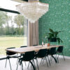 Origin Wallcoverings tapeet palmilehed - roheline