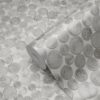 Origin Wallcoverings tapeet metallmündid - elevandiluuvalge ja hall
