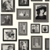 Origin Wallcoverings tapeet maalid mustvalge