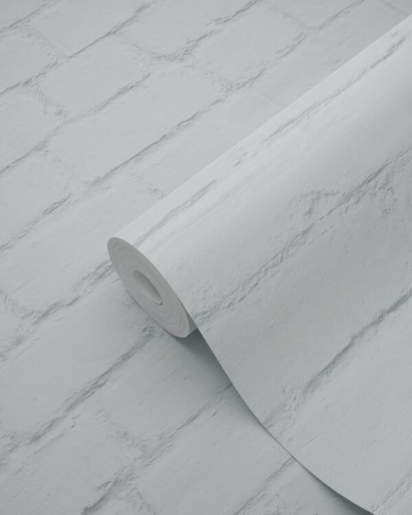 Origin Wallcoverings tapeet vintage maalitud tellissein - mündiroheline