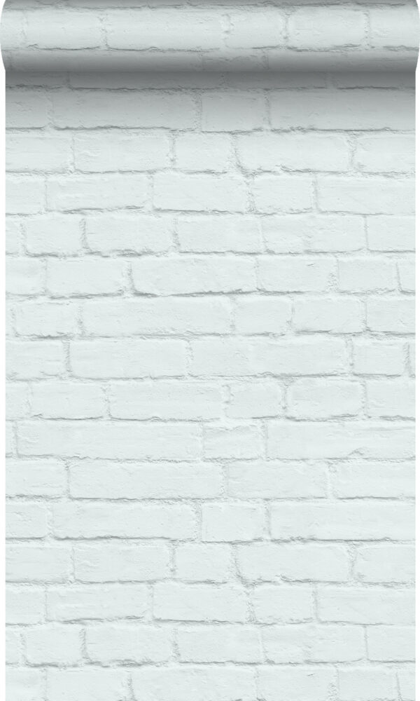 Origin Wallcoverings tapeet vintage maalitud tellissein - mündiroheline