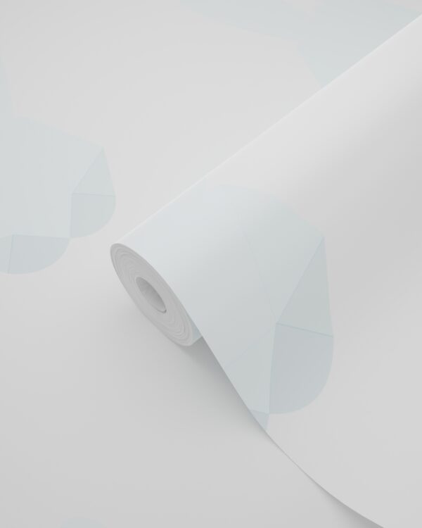 Origin Wallcoverings origami jänesed - pastelsinine