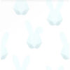 Origin Wallcoverings origami jänesed - pastelsinine