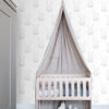 Origin Wallcoverings origami jänesed - hele soe hall