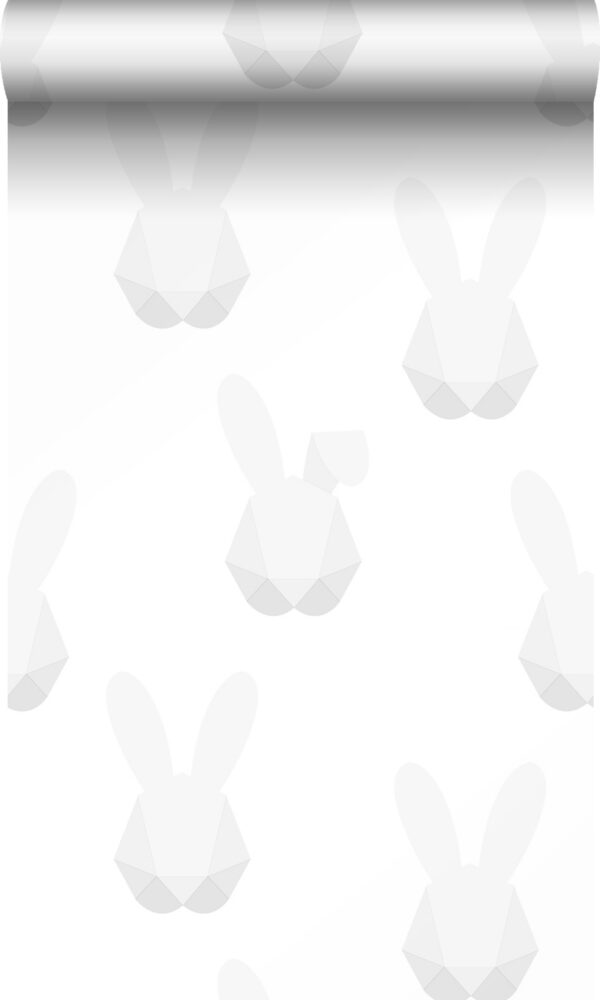 Origin Wallcoverings origami jänesed - hele soe hall