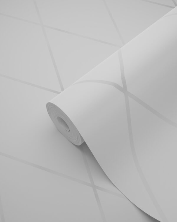 Origin Wallcoverings tapeet rombimotiiv - hele soe hall