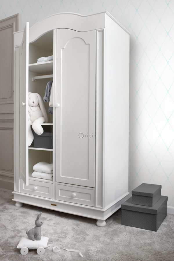 Origin Wallcoverings tapeet rombimotiiv - mattvalge ja mündiroheline