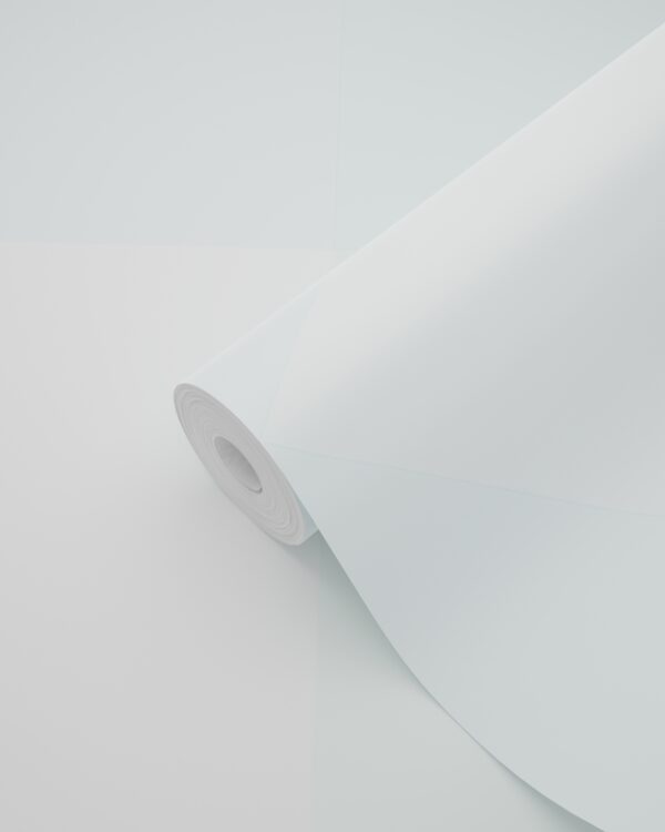 Origin Wallcoverings suurte kolmnurkade tapeet - mattvalge ja mündiroheline