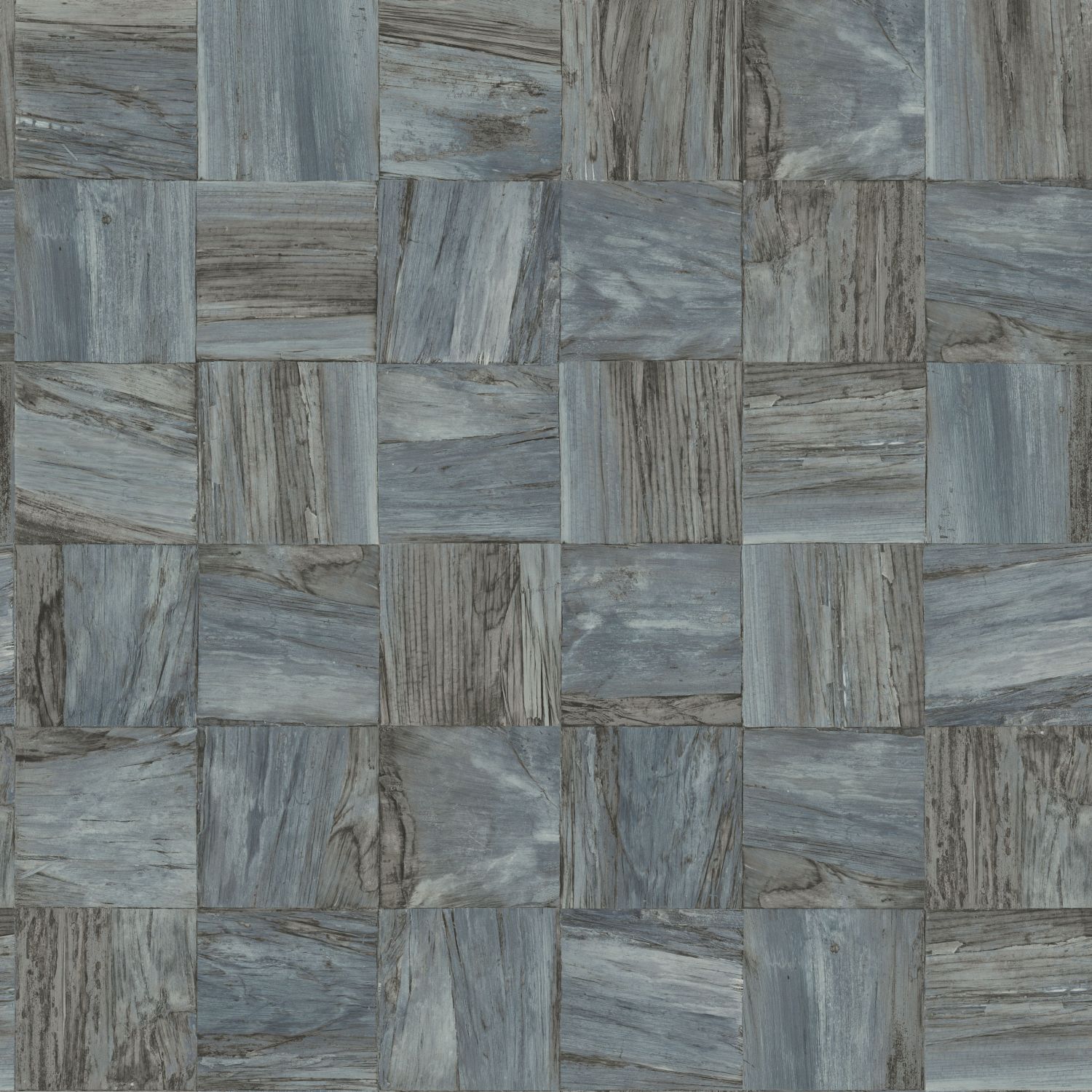 Origin Wallcoverings tapeet ruudukujulised puitlaastud - helehall
