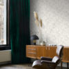 Origin Wallcoverings tapeet ruudukujulised puitlaastud - kreemvalge