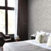 Origin Wallcoverings tapeet ruudukujulised puitlaastud - helehall
