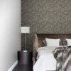 Origin Wallcoverings tapeet ruudukujulised puitlaastud - tumepruun