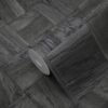 Origin Wallcoverings tapeet ruudukujulised puitlaastud - must