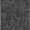 Origin Wallcoverings tapeet ruudukujulised puitlaastud - must
