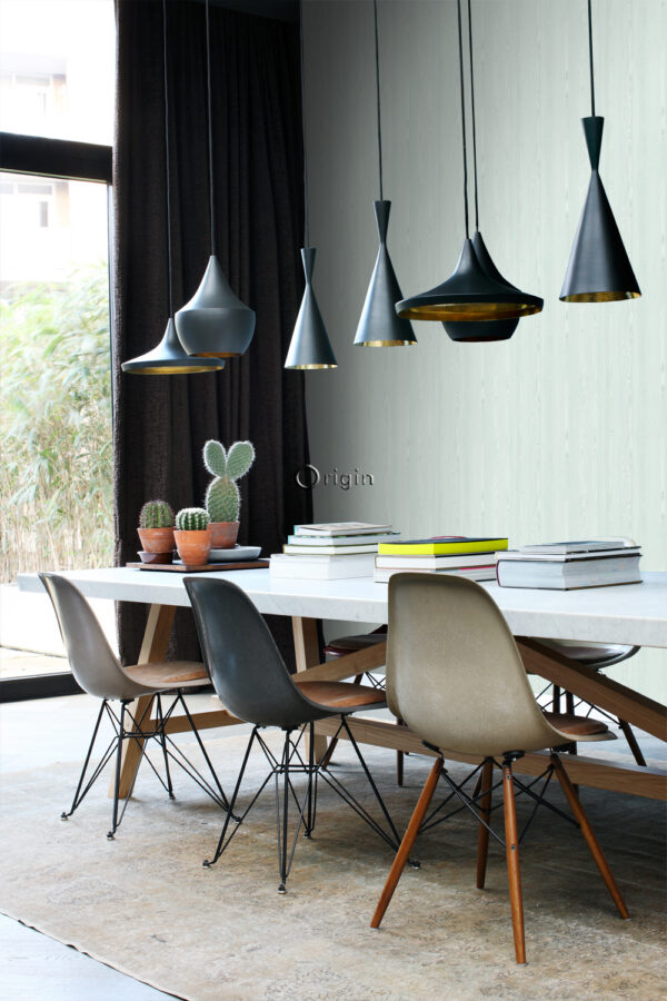 Origin Wallcoverings tapeet värske puidulaud - mündiroheline