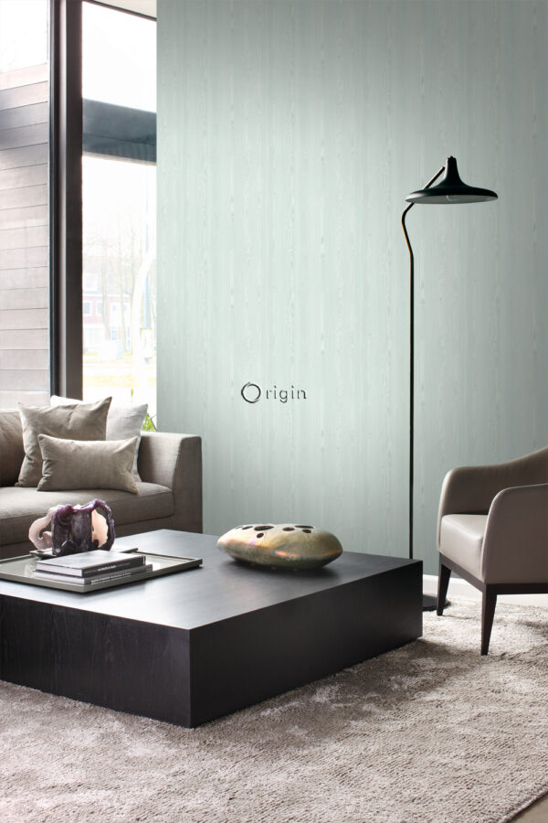 Origin Wallcoverings tapeet värske puidulaud - mündiroheline