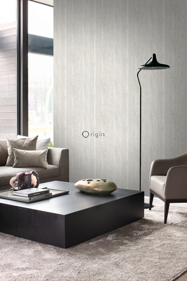 Origin Wallcoverings tapeet puidust lauad - beež