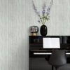 Origin Wallcoverings tapeet puidust lauad - mündiroheline