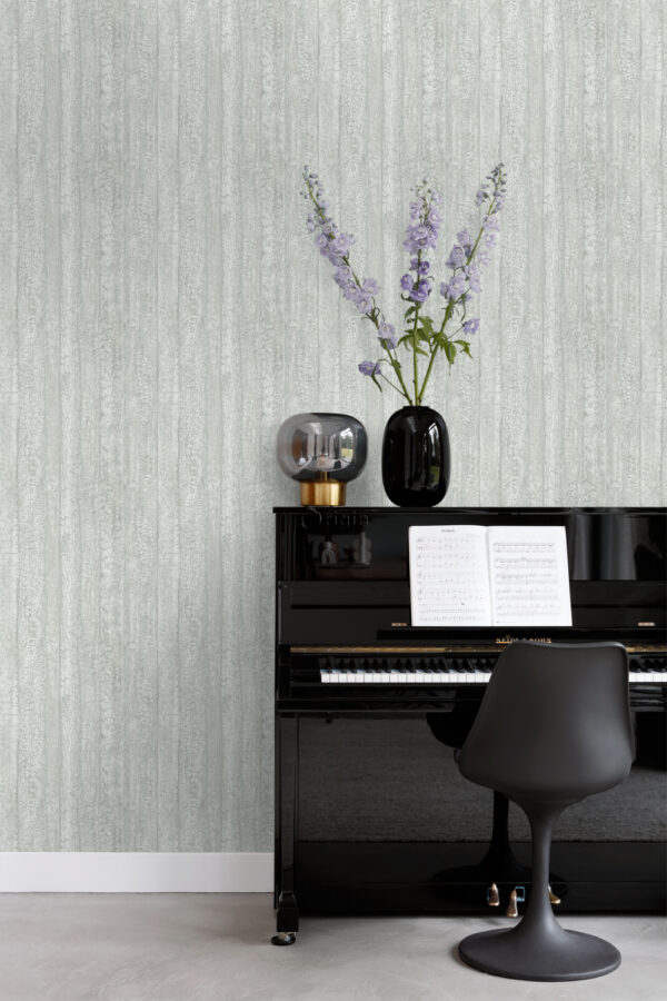 Origin Wallcoverings tapeet puidust lauad - mündiroheline