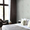 Origin Wallcoverings tapeet puidust lauad - mündiroheline