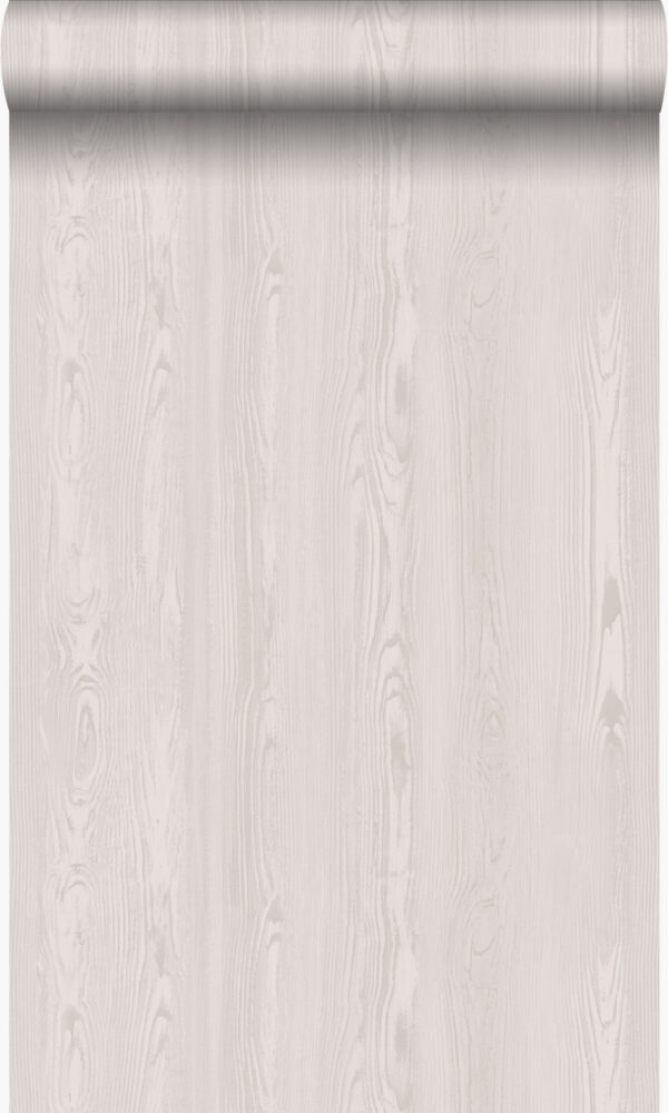Origin Wallcoverings tapeet värske puidulaud - soe hõbe