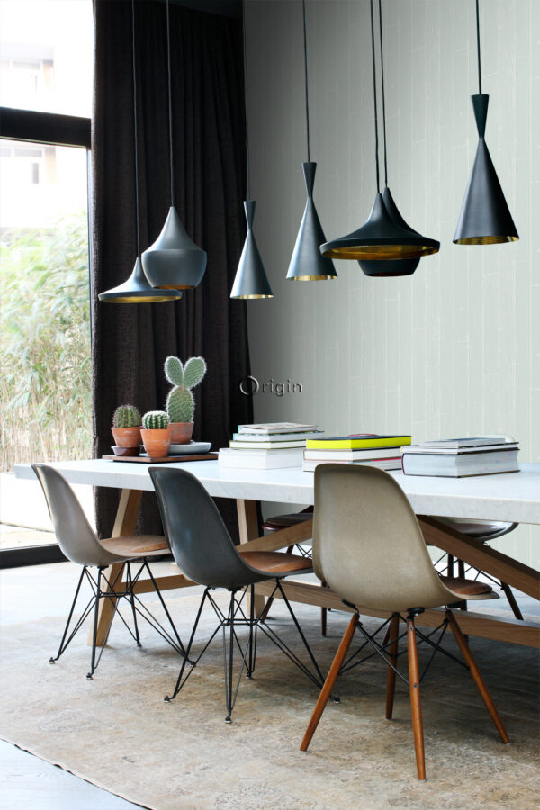 Origin Wallcoverings tapeet kulunud puidust lauad - mündiroheline